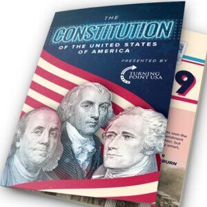 NEW Constitution of the United States Turning Point USA Pocket Charlie Kirk RIP